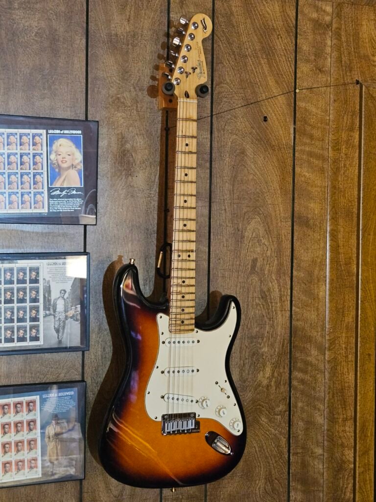 1994 Fender Stratocaster, U.S.A. built.